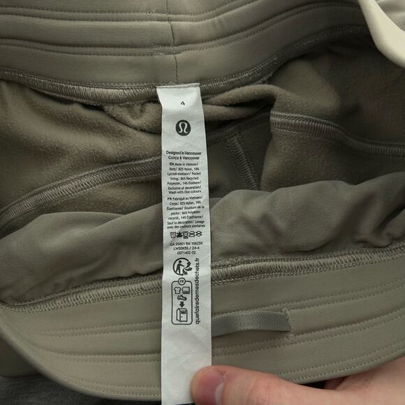 NWT Women's Riverstone Lululemon Adapted State High-Rise Fleece Joggers Sz 4 - Picture 4 of 8